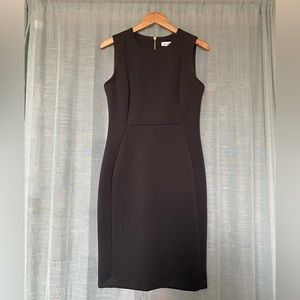Calvin Klein Black Midi Dress